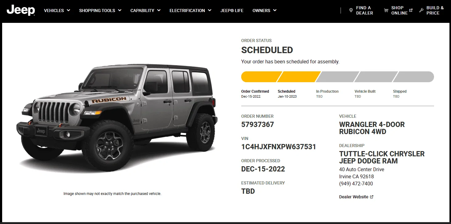 Jeep Wrangler JL 2023 Orders - Check in here 1675990607639