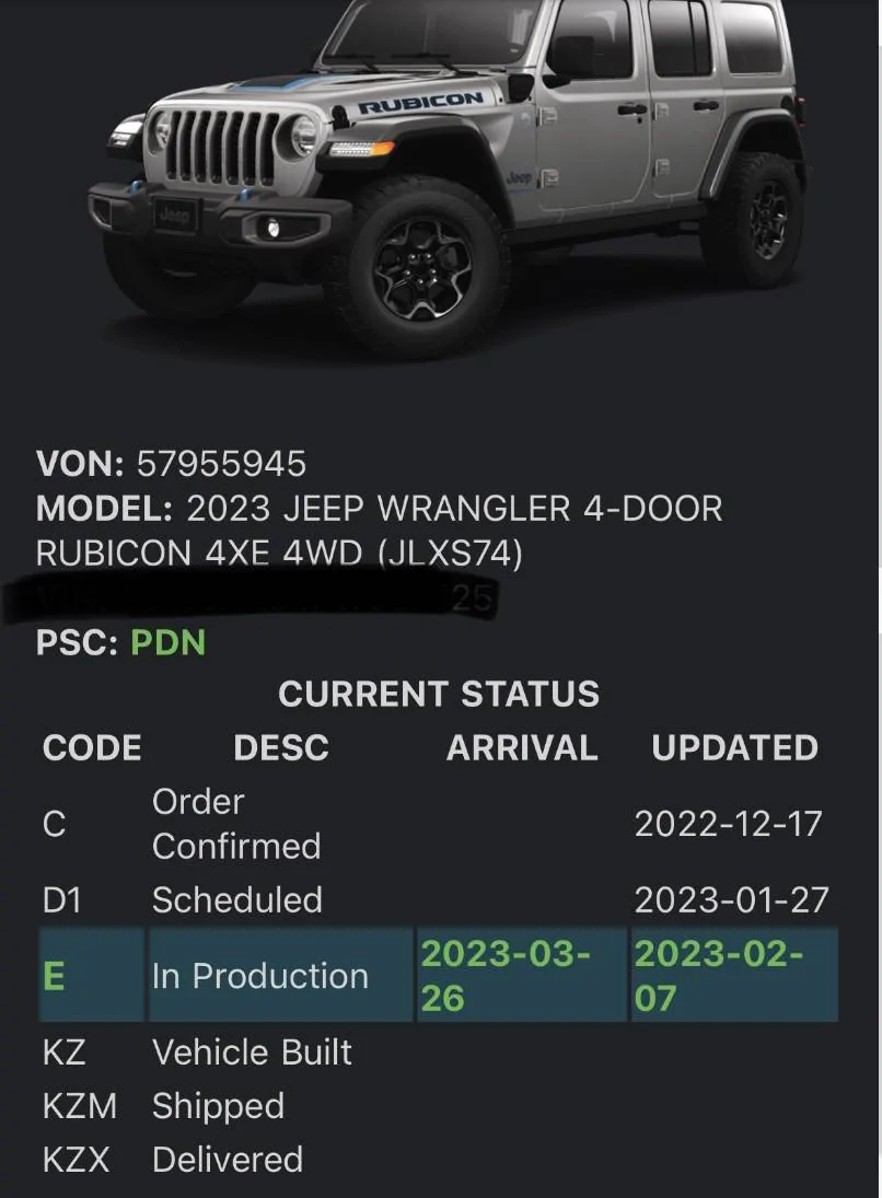 Jeep Wrangler JL 2023 Orders - Check in here 727C37B2-43CD-428D-B004-237493BFED1F