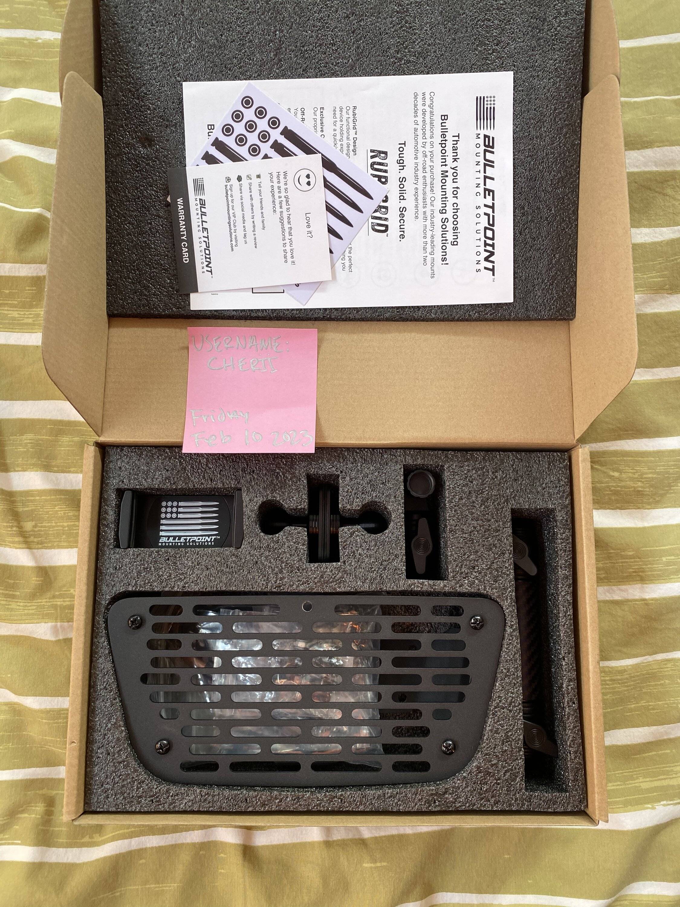 Jeep Wrangler JL JK Bulletpoint Phone/ Camera Mount FC68E178-134E-4049-8854-FB645298CF45