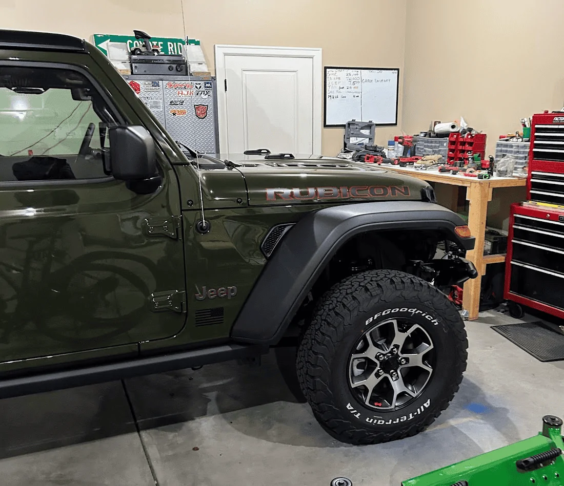 Jeep Wrangler JL Clayton 1 1/2" install 1676078161434