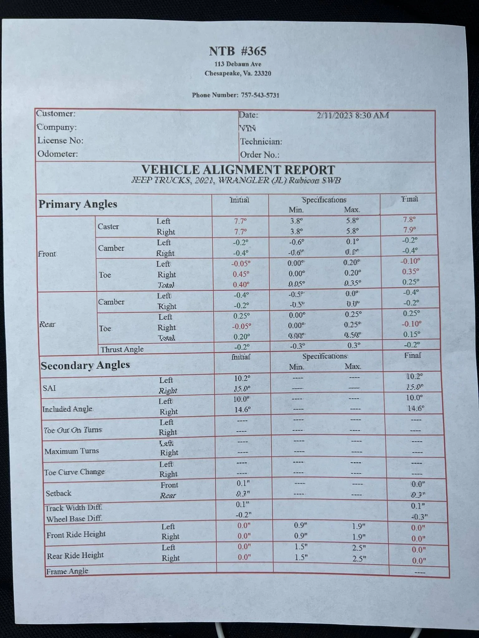 Jeep Wrangler JL Rate My Alignment mm9IK3J