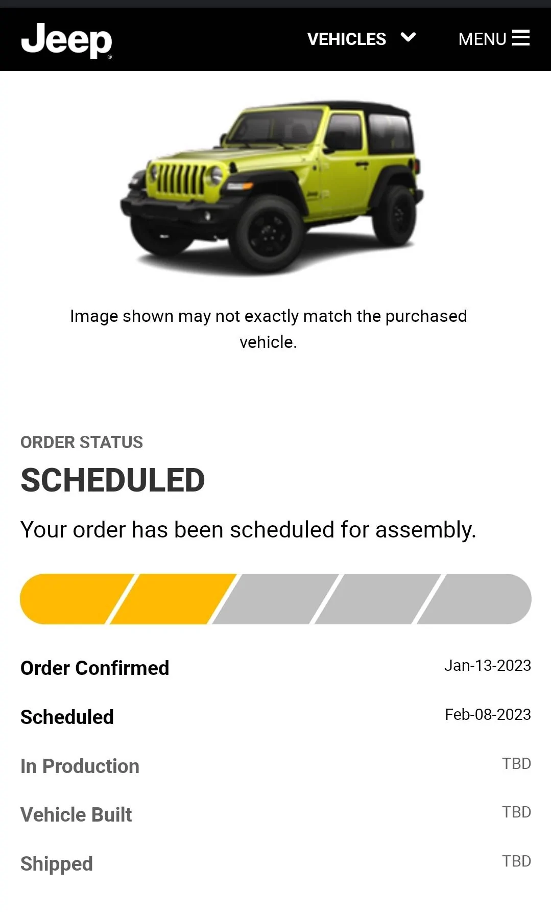 Jeep Wrangler JL 2023 Orders - Check in here Screenshot_20230213_195708_Chrom