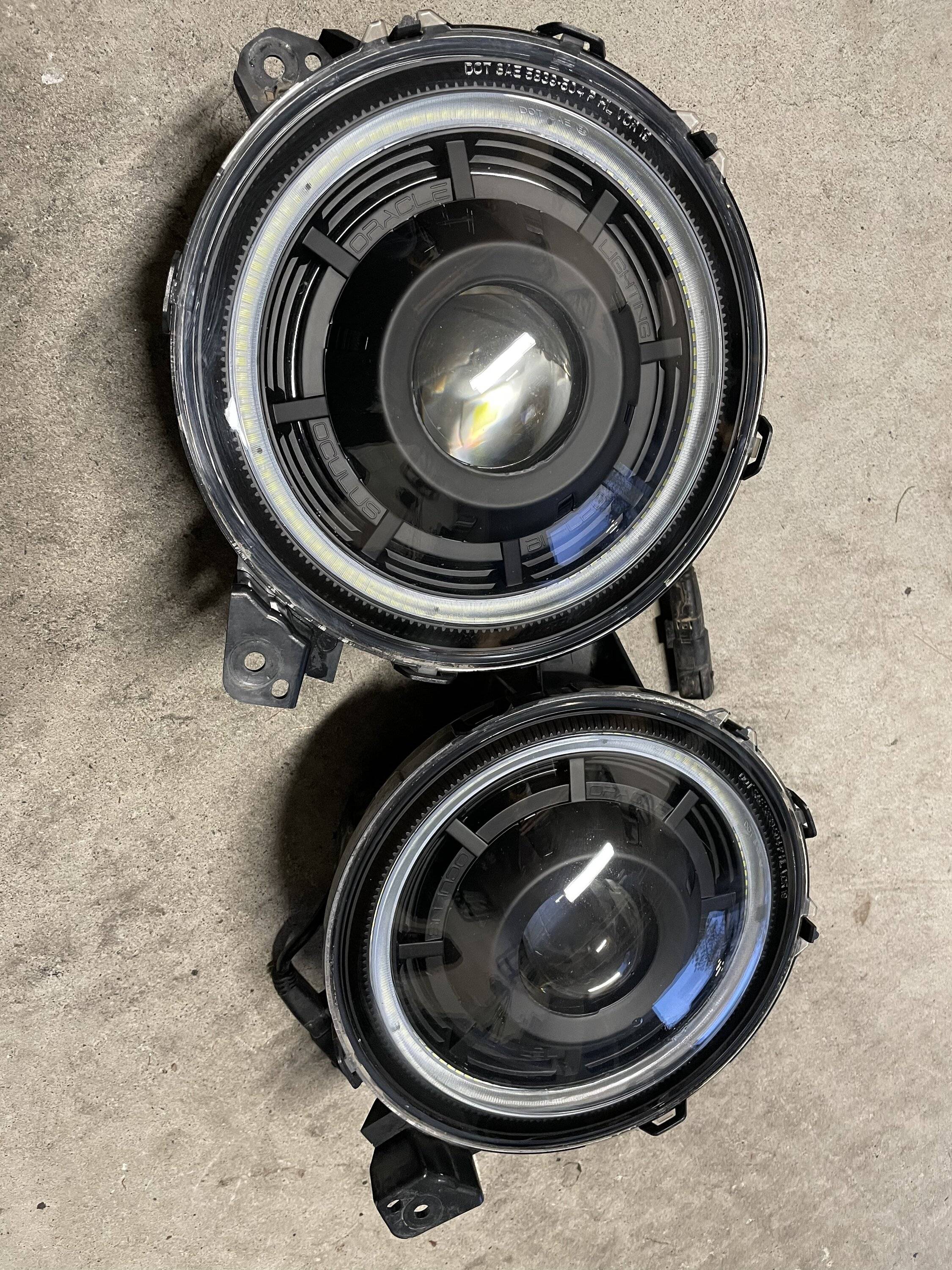 Jeep Wrangler JL Oracle Oculus bi-Led headlights for sale B7DEF525-8EFD-4912-BDA3-F66F8BC47008