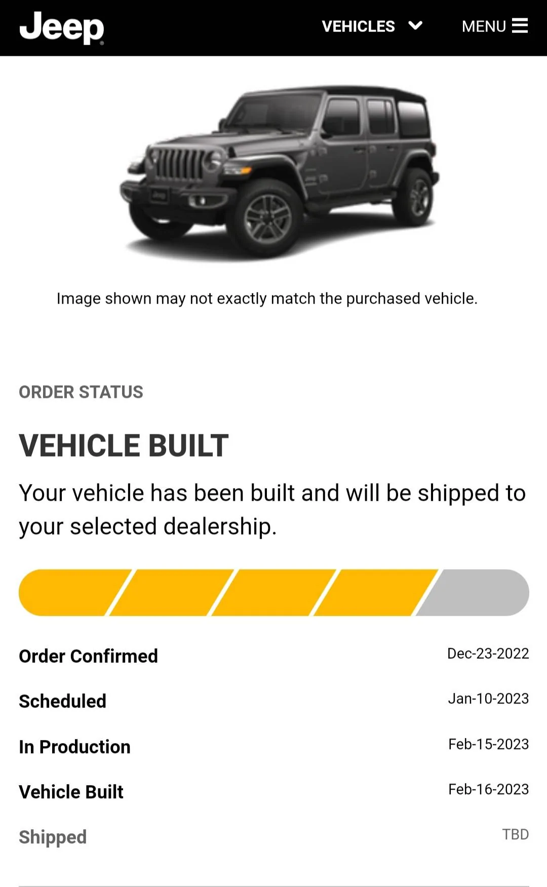 Jeep Wrangler JL 2023 Orders - Check in here Screenshot_20230217_112009_Chrom