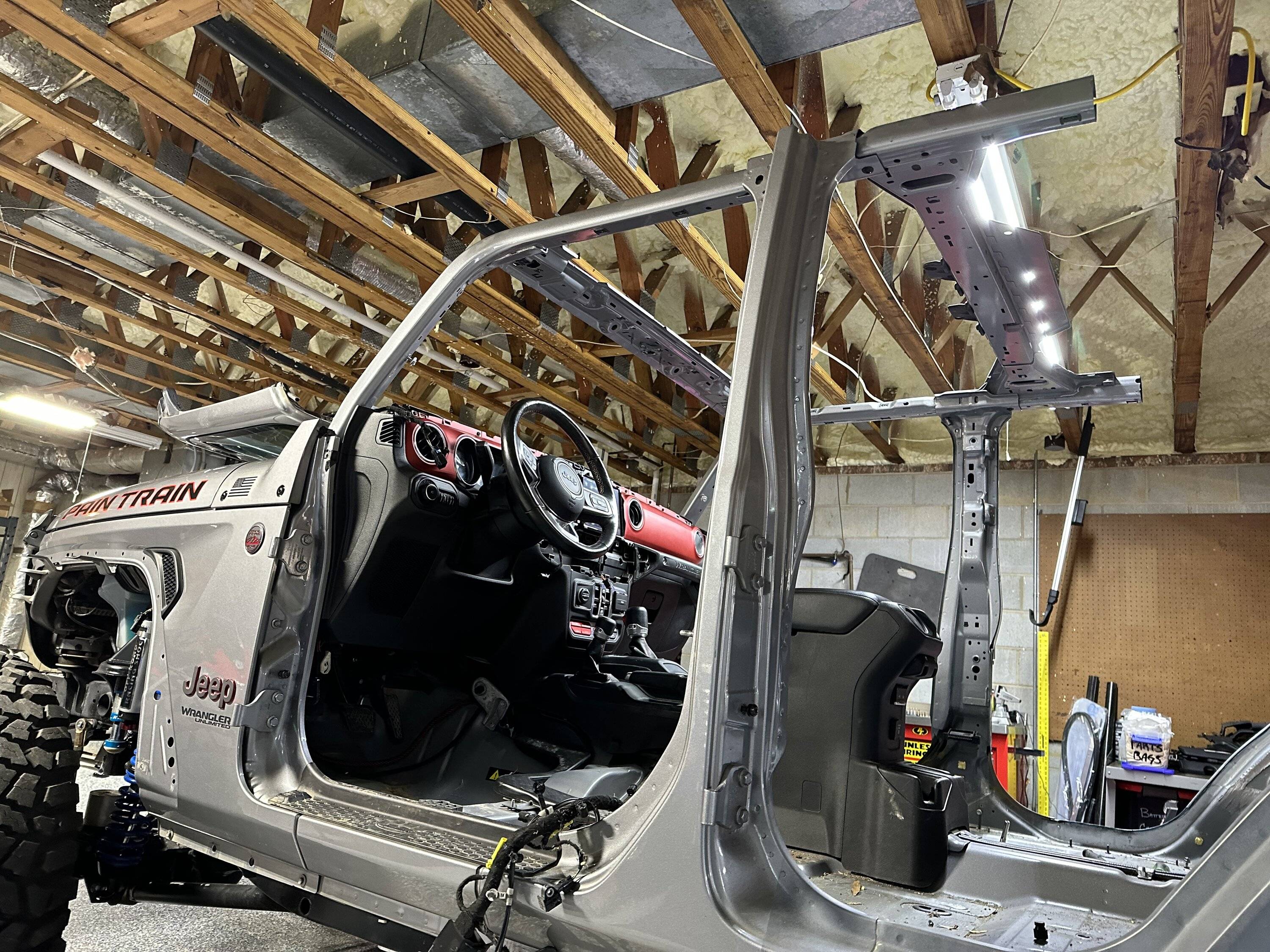 Jeep Wrangler JL GenRight Roll Cage Install 919209A1-8CCE-4B84-9256-30713489C6E4