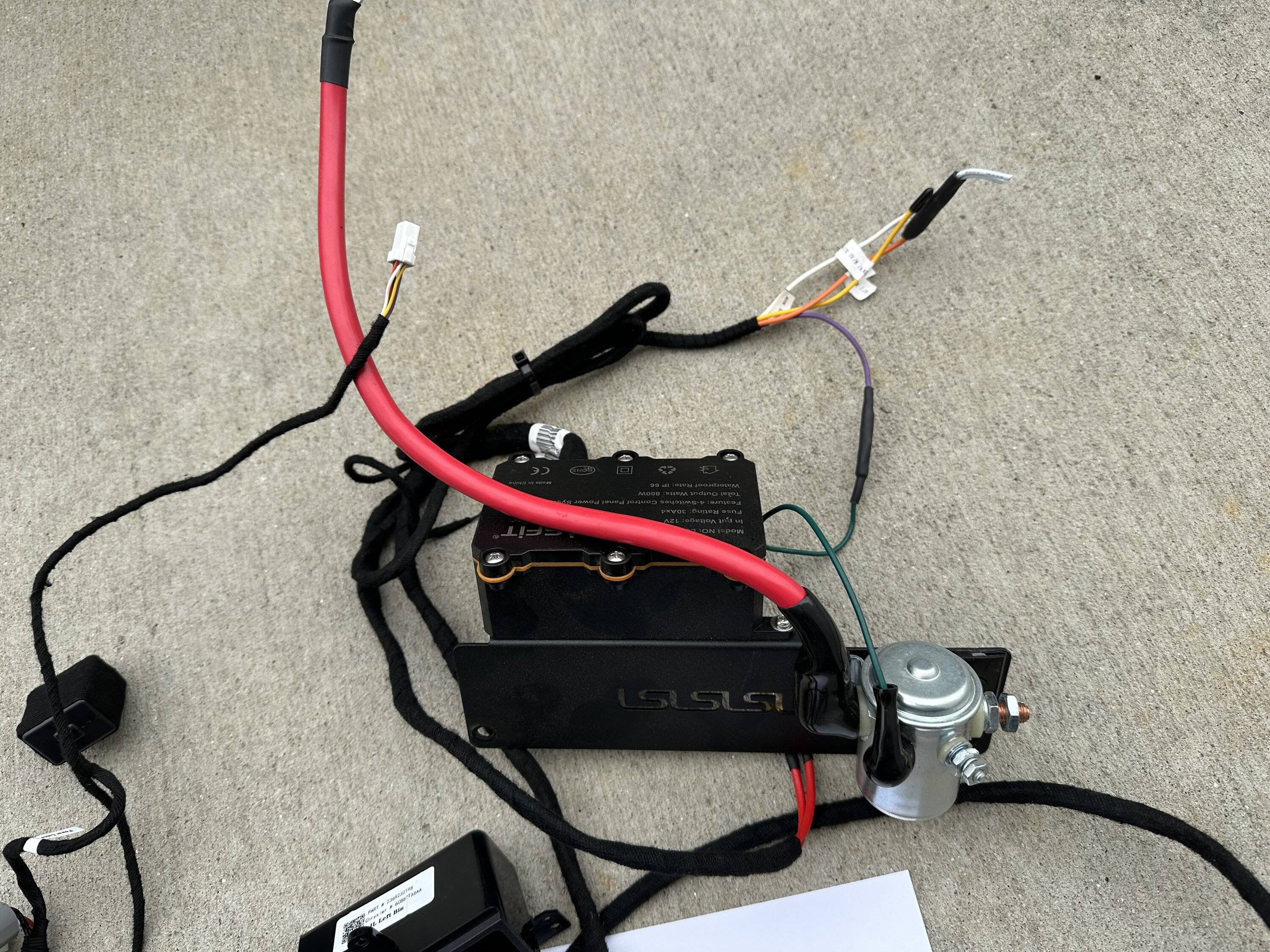 Jeep Wrangler JL Lasfit Aux Switch Kit with Mic Cubby IMG_0069.JPG