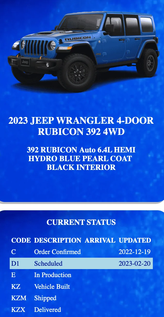Jeep Wrangler JL 2023 Orders - Check in here Screenshot 2023-02-21 at 10.41.56 AM