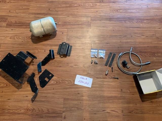 Jeep Wrangler JL ARB Twin Compressor bracket and tank ARB12