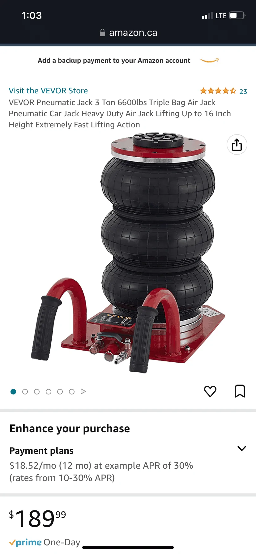 Jeep Wrangler JL Best Trail Bottle Jack - Rubicon JL 5873BE3B-4C27-4C35-8ECA-C228275B8CEA