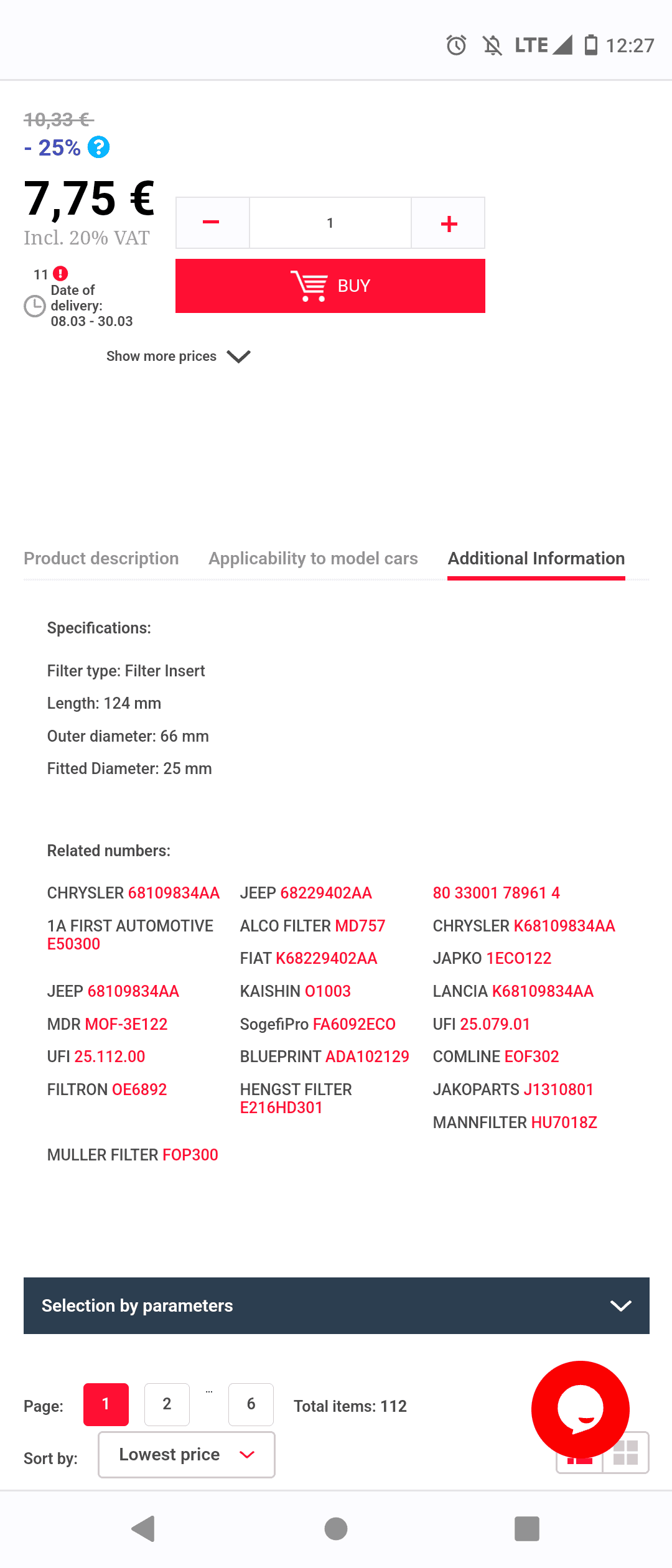 Jeep Wrangler JL Oil Filter Cover Thread Size??? Screenshot_20230220-002750