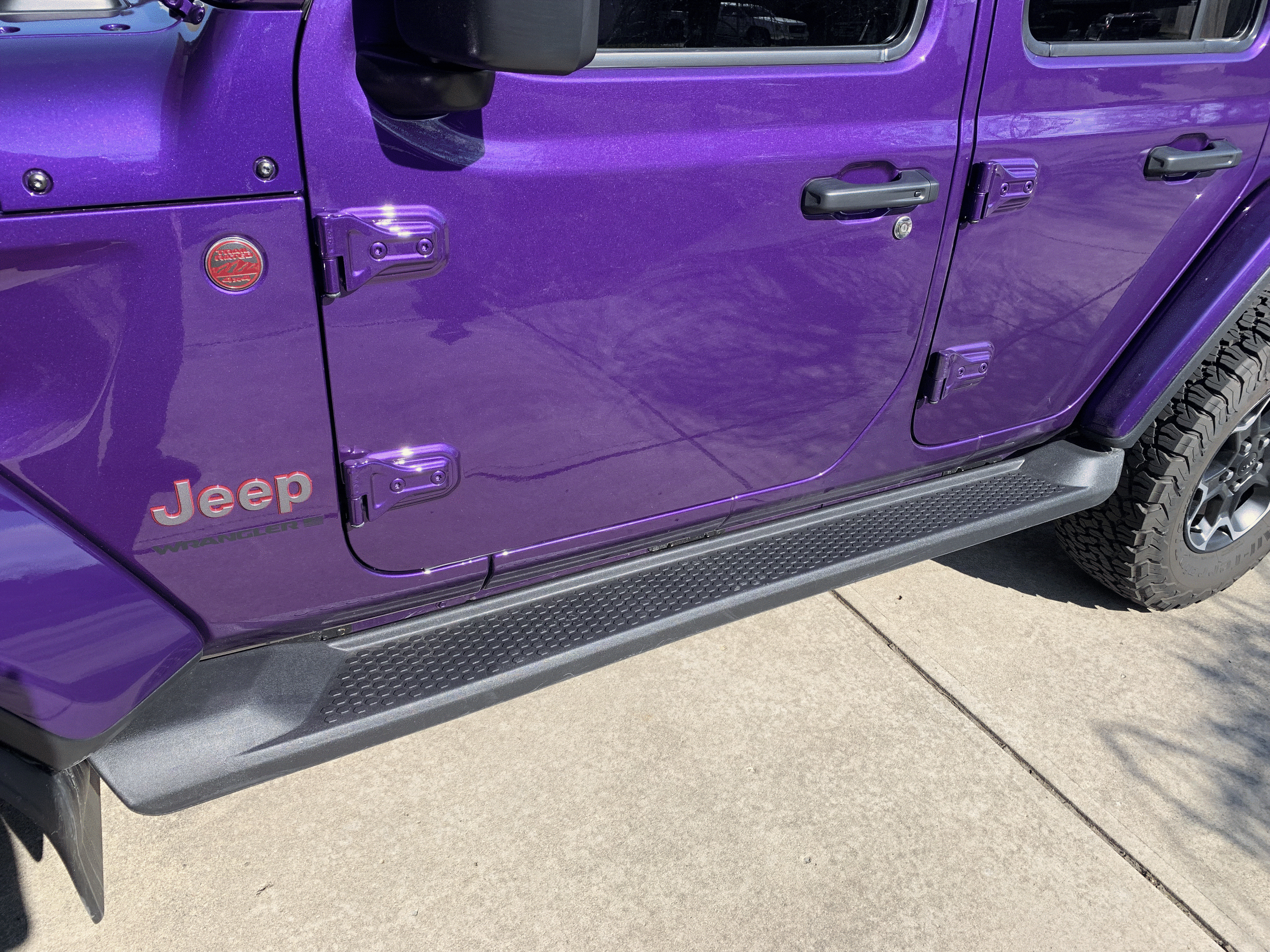 Jeep Wrangler JL Show Me Your Side Steps/Rails Side Steps