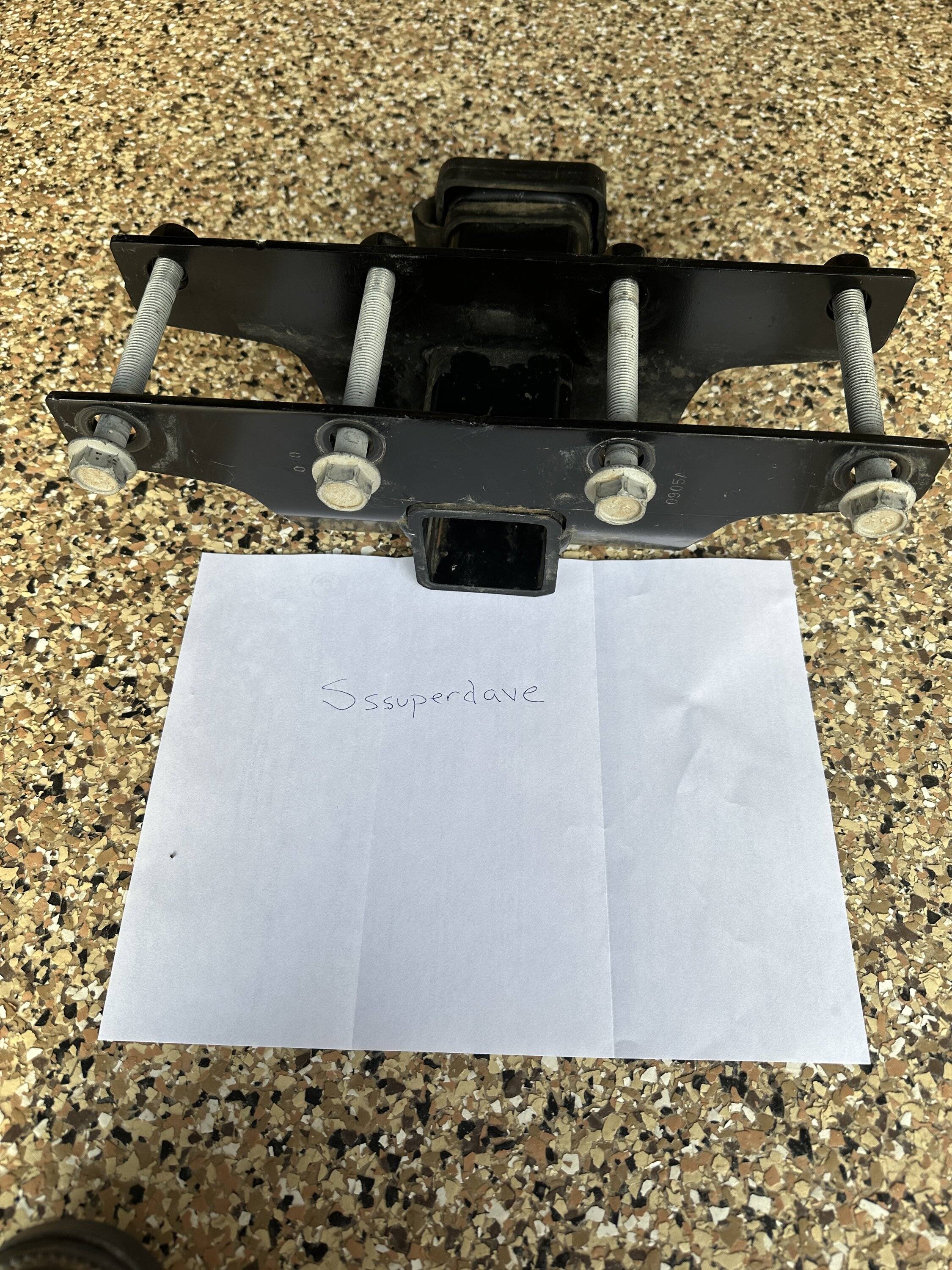 Jeep Wrangler JL ORM Trailer Hitch with Hardware 047C0986-A713-473A-B82C-F3576679A77D