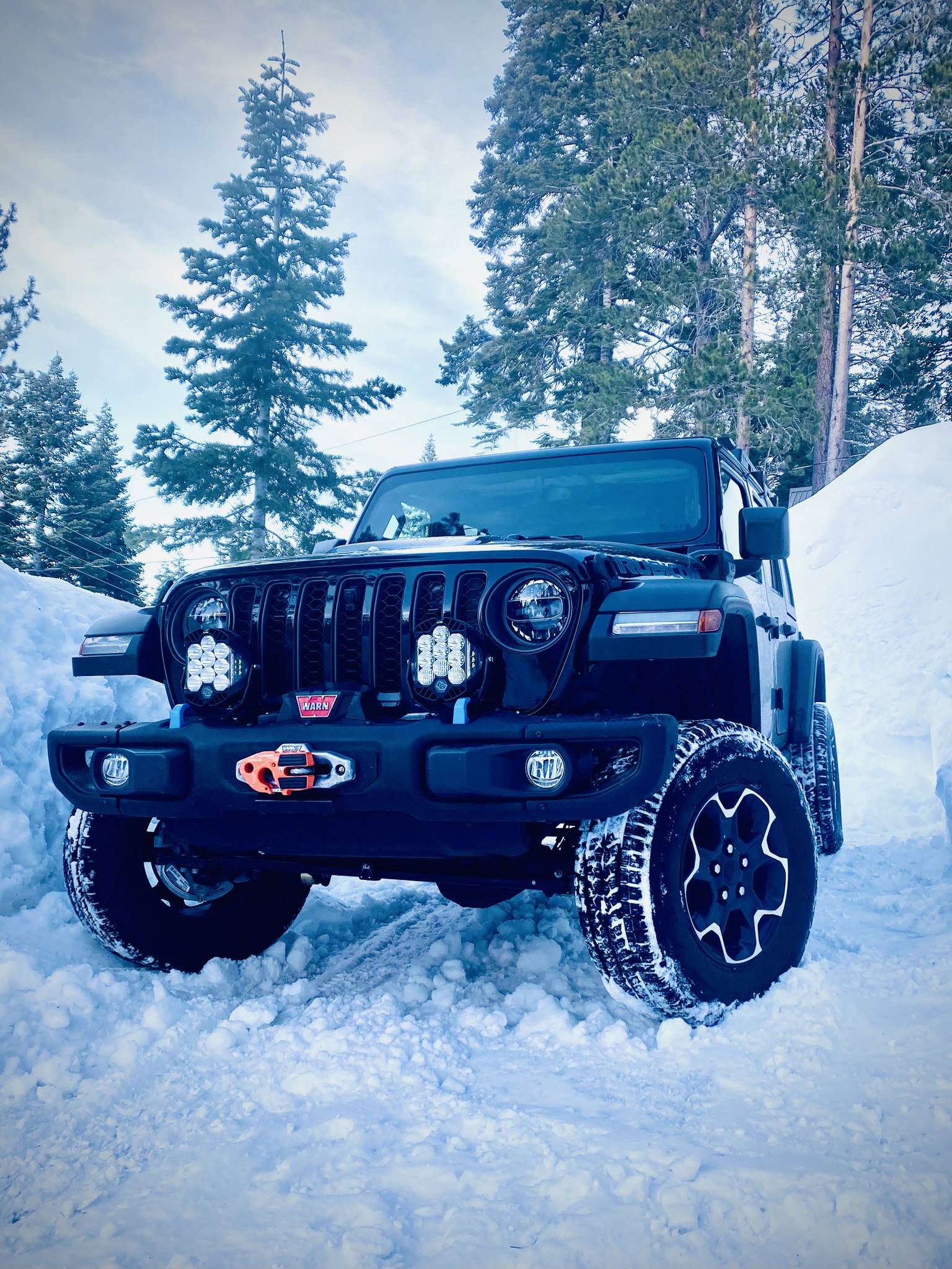 Jeep Wrangler JL Destroyed MBZ Sprinter = JLU Rubicon 4xe build IMG_7540.JPEG
