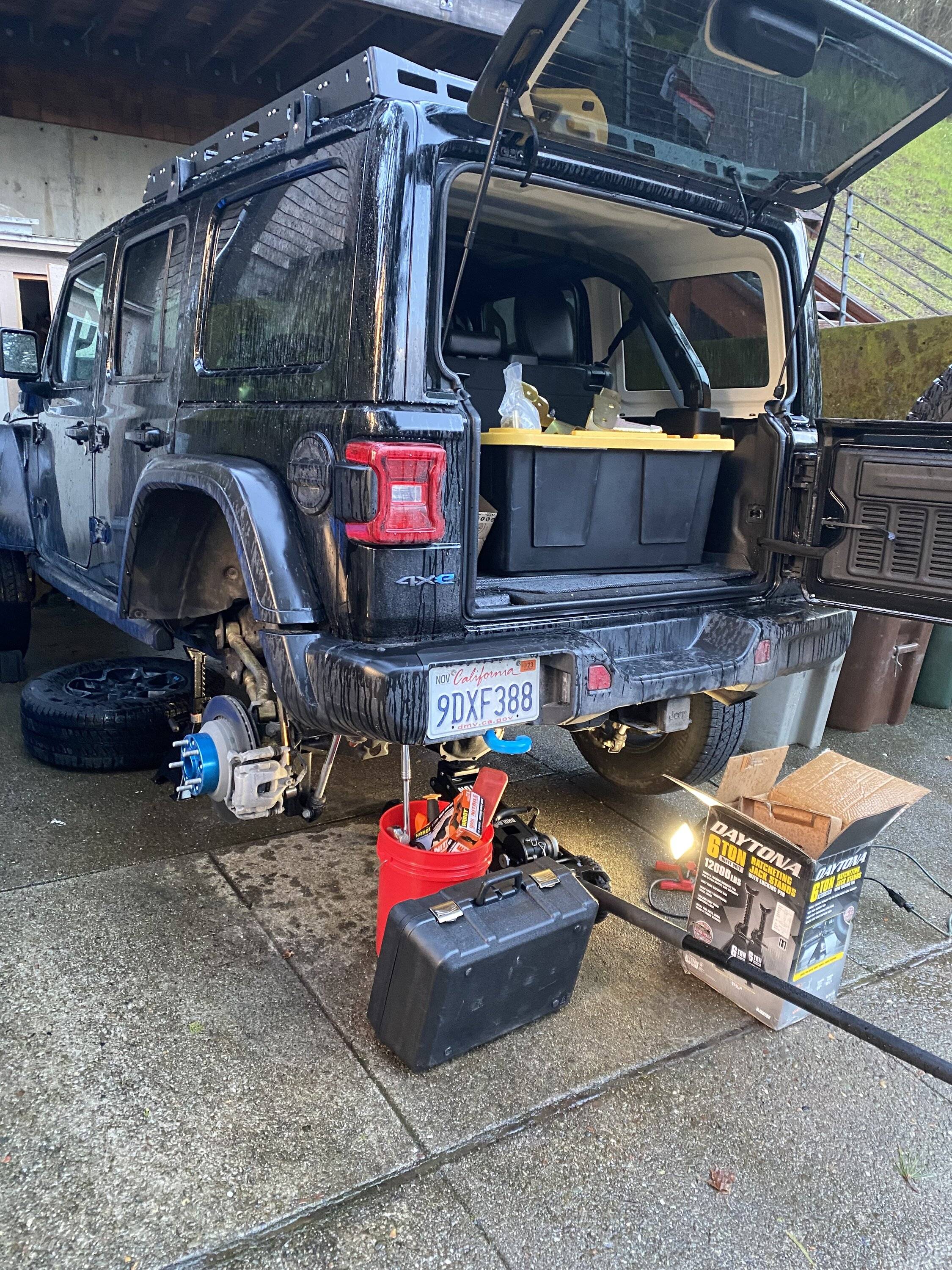 Jeep Wrangler JL Destroyed MBZ Sprinter = JLU Rubicon 4xe build 9B19D606-5971-4062-BFDE-BE0BFC9FBC5A