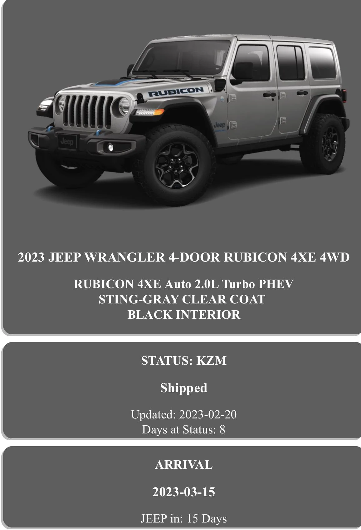 Jeep Wrangler JL 2023 Orders - Check in here 01456159-0CBD-4D43-BAAF-D6BE8B3A540F