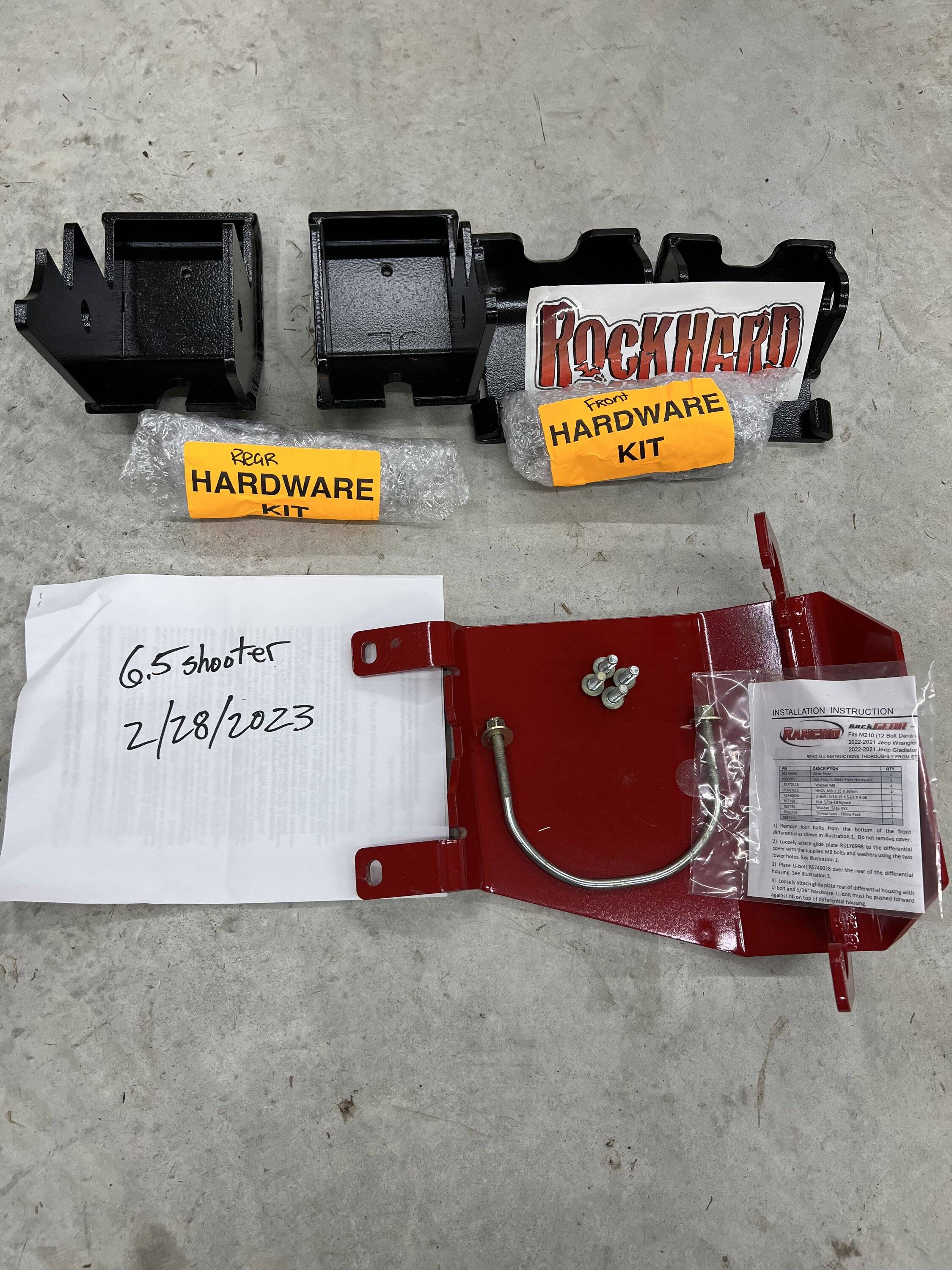 Jeep Wrangler JL Rancho front diff skid $100 B2B31747-6B0D-40A1-AA46-AA2000A40EF8