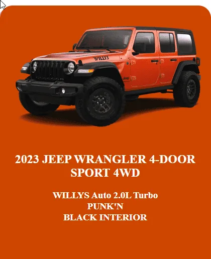 Jeep Wrangler JL 2023 Orders - Check in here 1677696419209
