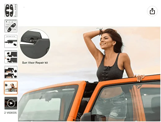 Jeep Wrangler JL Sun Visor Issues? 1677701900843