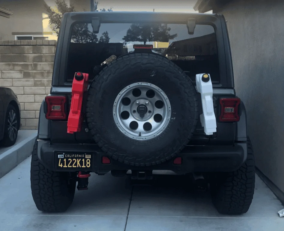 Jeep Wrangler JL How Do You Carry Extra Gas 1677791803166