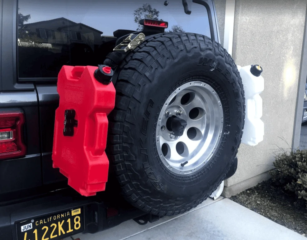 Jeep Wrangler JL How Do You Carry Extra Gas 1677791823551