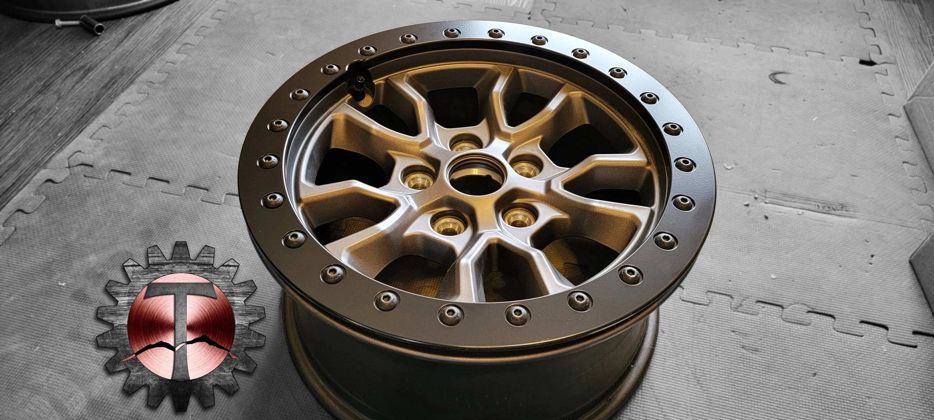 Jeep Wrangler JL Functional Beadlock Rings  for ALL Beadlock Capable Wheels from Traction Off Road 392Buttons