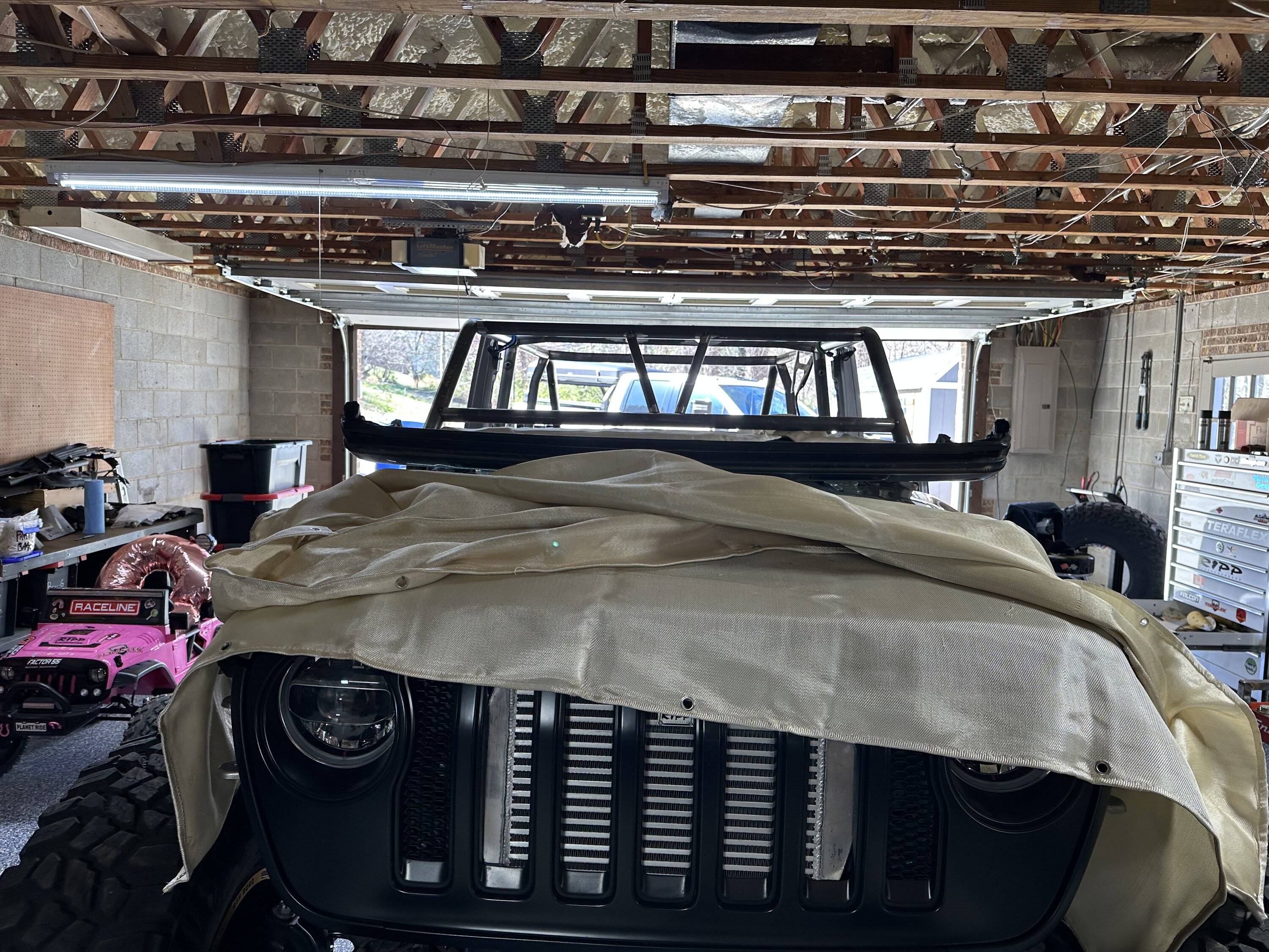 Jeep Wrangler JL GenRight Roll Cage Install 863384EC-A3E5-4A4D-9BC0-26D71FB26E84