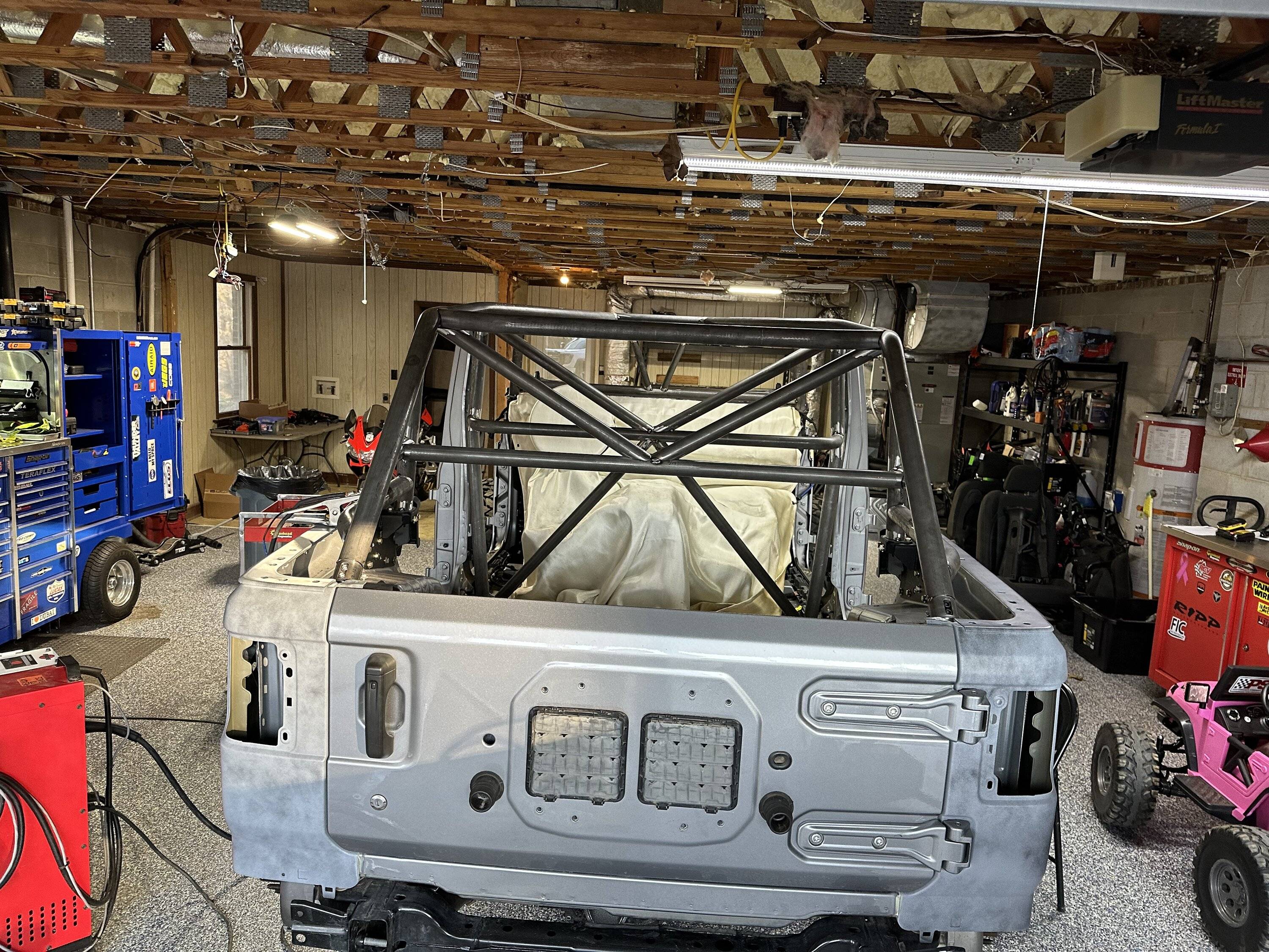Jeep Wrangler JL GenRight Roll Cage Install BFF3459E-D384-46A8-BFA1-5BE5777D5ABE