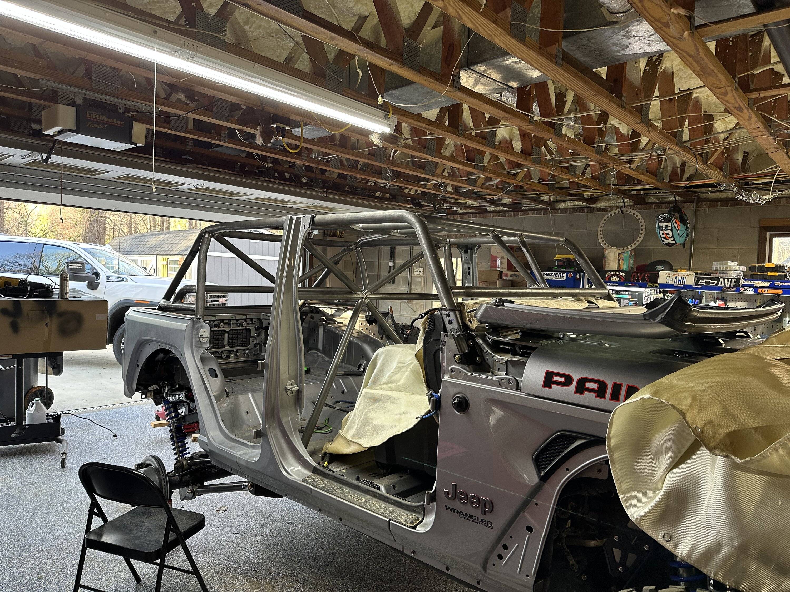 Jeep Wrangler JL GenRight Roll Cage Install 8BB61820-F2B7-4FC3-BEEB-CA56D0FBAA4A