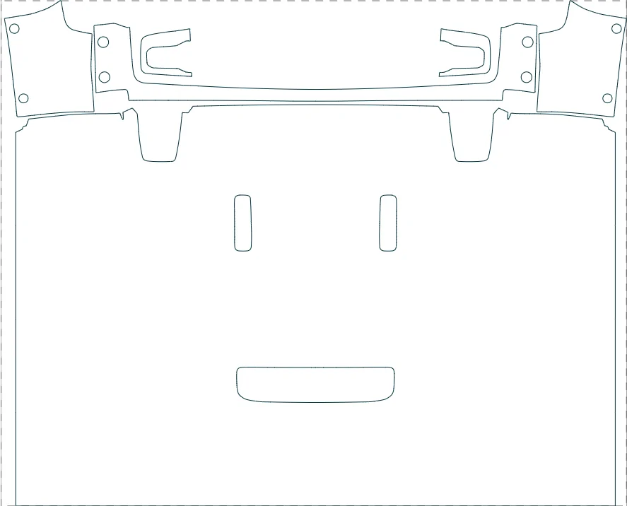 Jeep Wrangler JL Xpel ultimate  - hood hinges 1678226966681