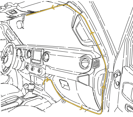 Jeep Wrangler JL Wiring a dashcam? 1678468658352