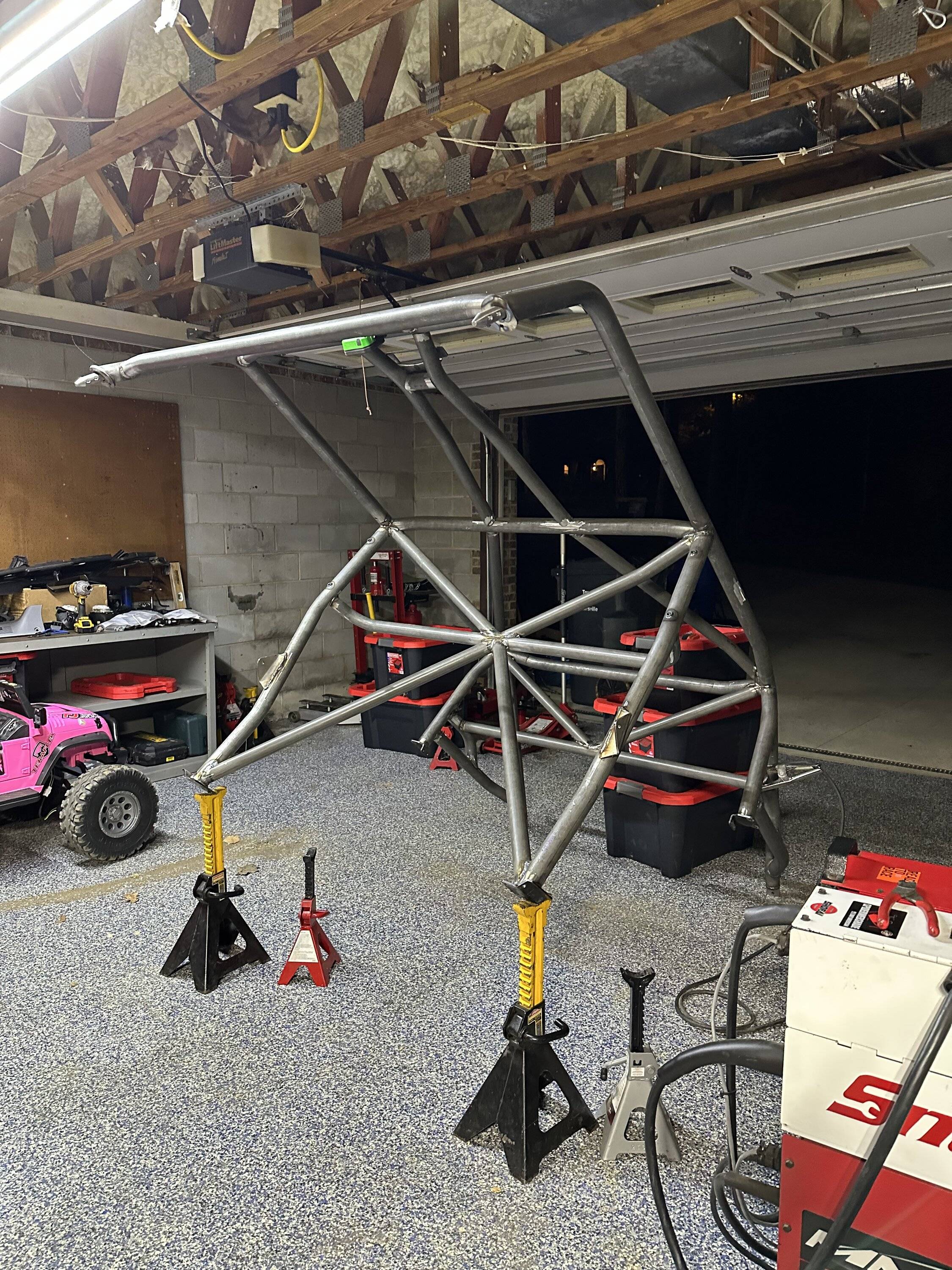Jeep Wrangler JL GenRight Roll Cage Install 2CC409EC-156D-4CD5-BEA6-603AE3DFEAEE