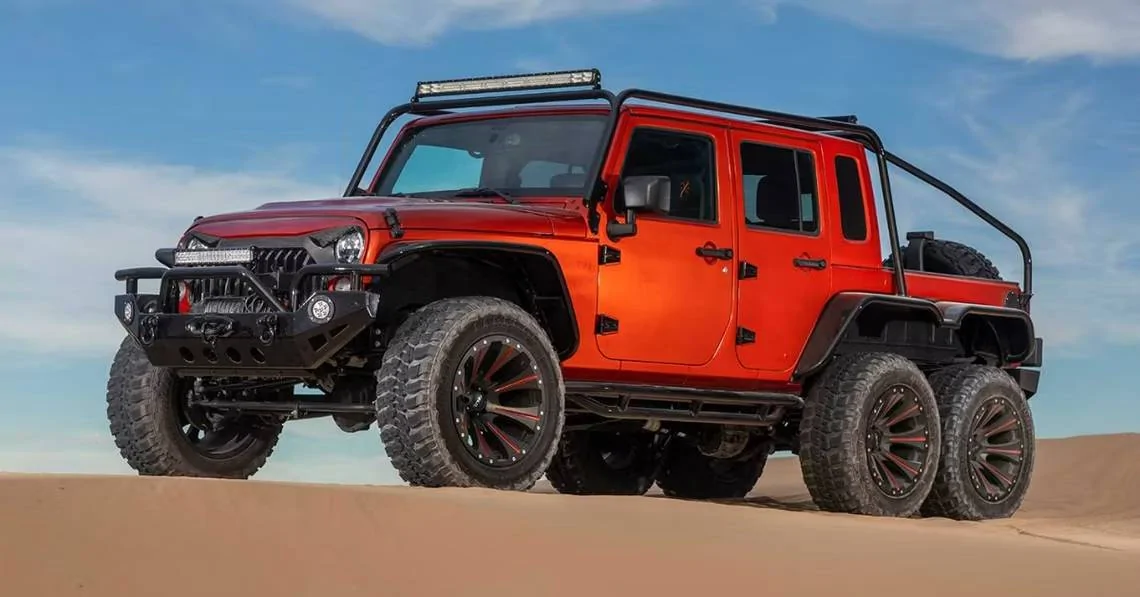 Jeep Wrangler JL You might be a Jeeper if... Custom-Hellcat-V8-Jeep-JK-Wrangler-6x6-revi