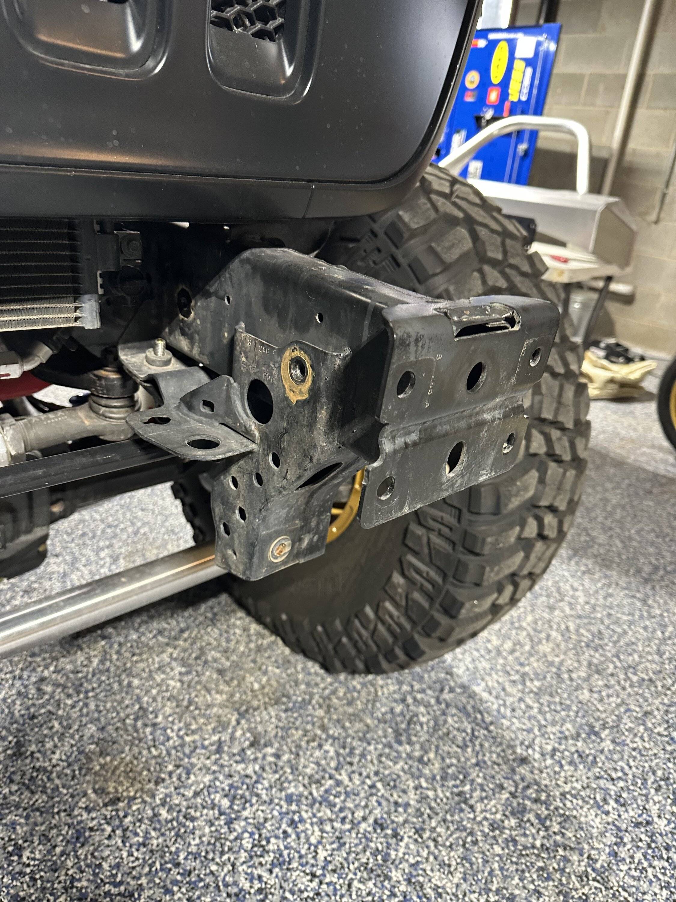 Jeep Wrangler JL GenRight Front Bumper w/Winch Plate Install DFCA224B-9889-4ADE-984F-A335588614FC