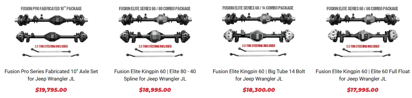 Jeep Wrangler JL Which Axle Width for tons 1678742430205