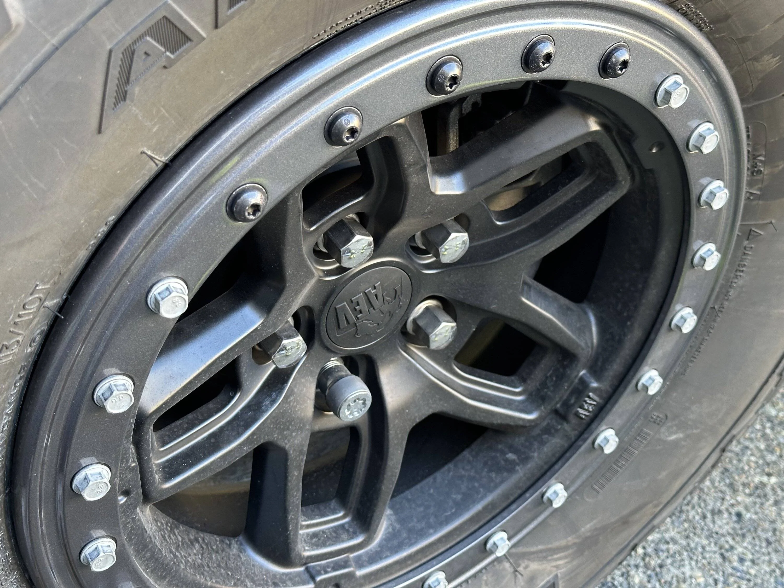 Jeep Wrangler JL AEV Borah wheels on JL IMG_1233