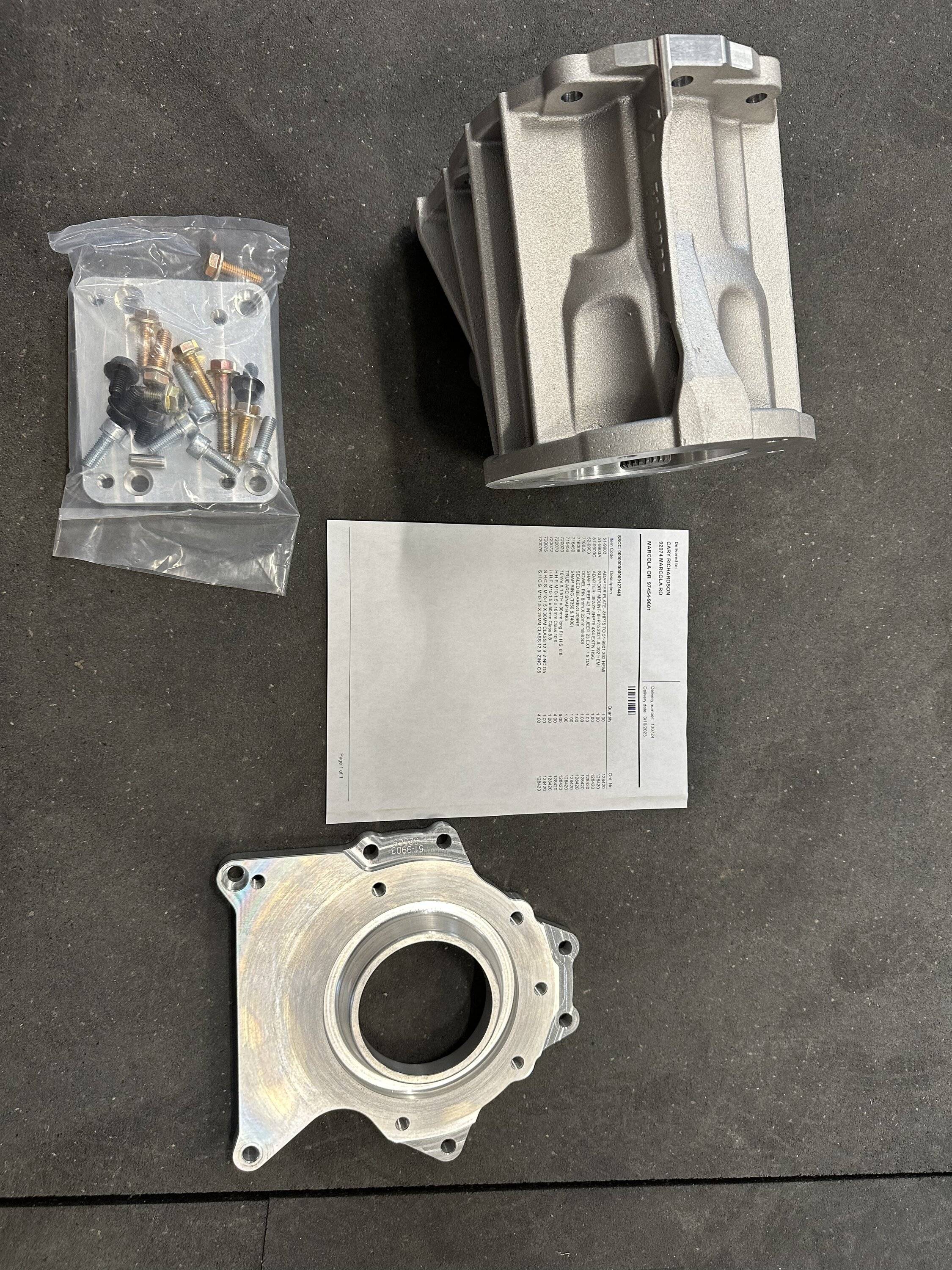 Jeep Wrangler JL 392 Atlas transfer case install 84B2E2B0-A5BF-4930-B9EE-114D0682C213