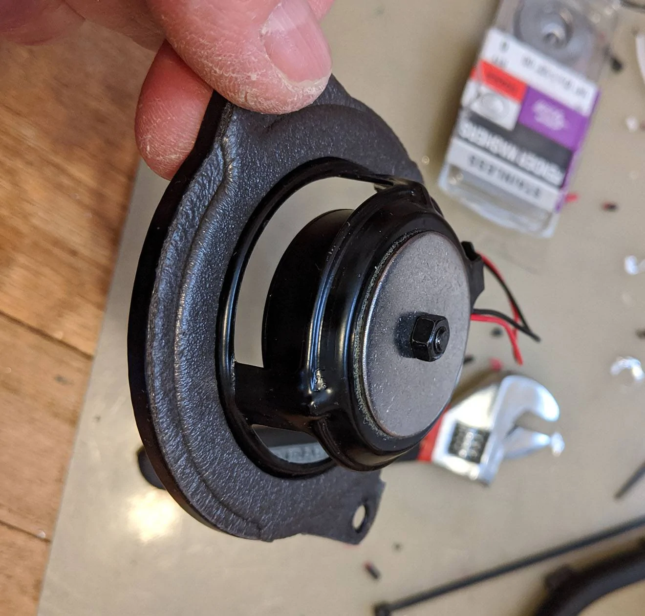 Jeep Wrangler JL Base System Speaker Upgrade tweeter mount 2