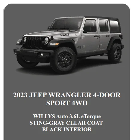 Jeep Wrangler JL 2023 Orders - Check in here 1679006331595