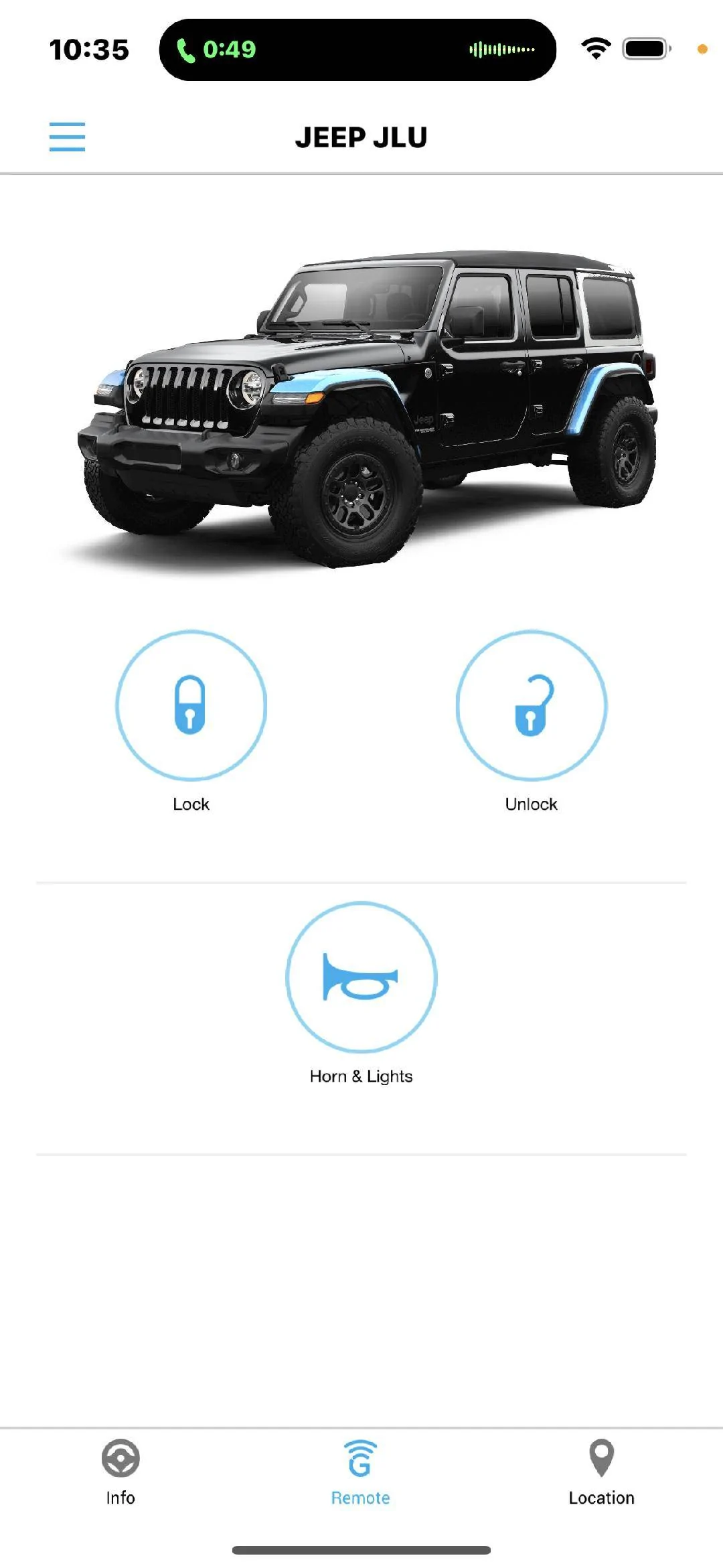 Jeep Wrangler JL Remote Commands UCONNECT APP thumbnail (1)