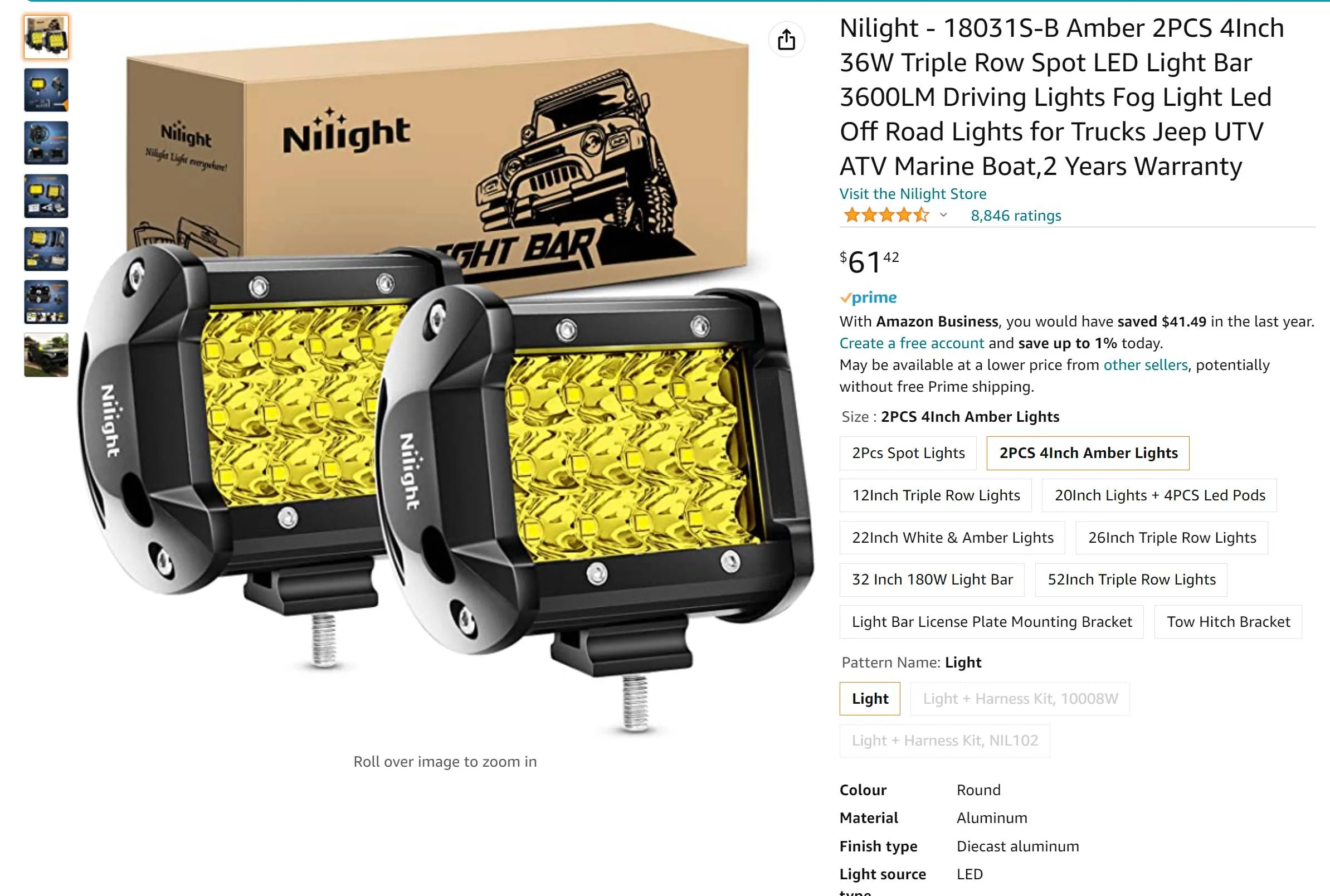 Jeep Wrangler JL Pod lights amp calculation Untitled-1