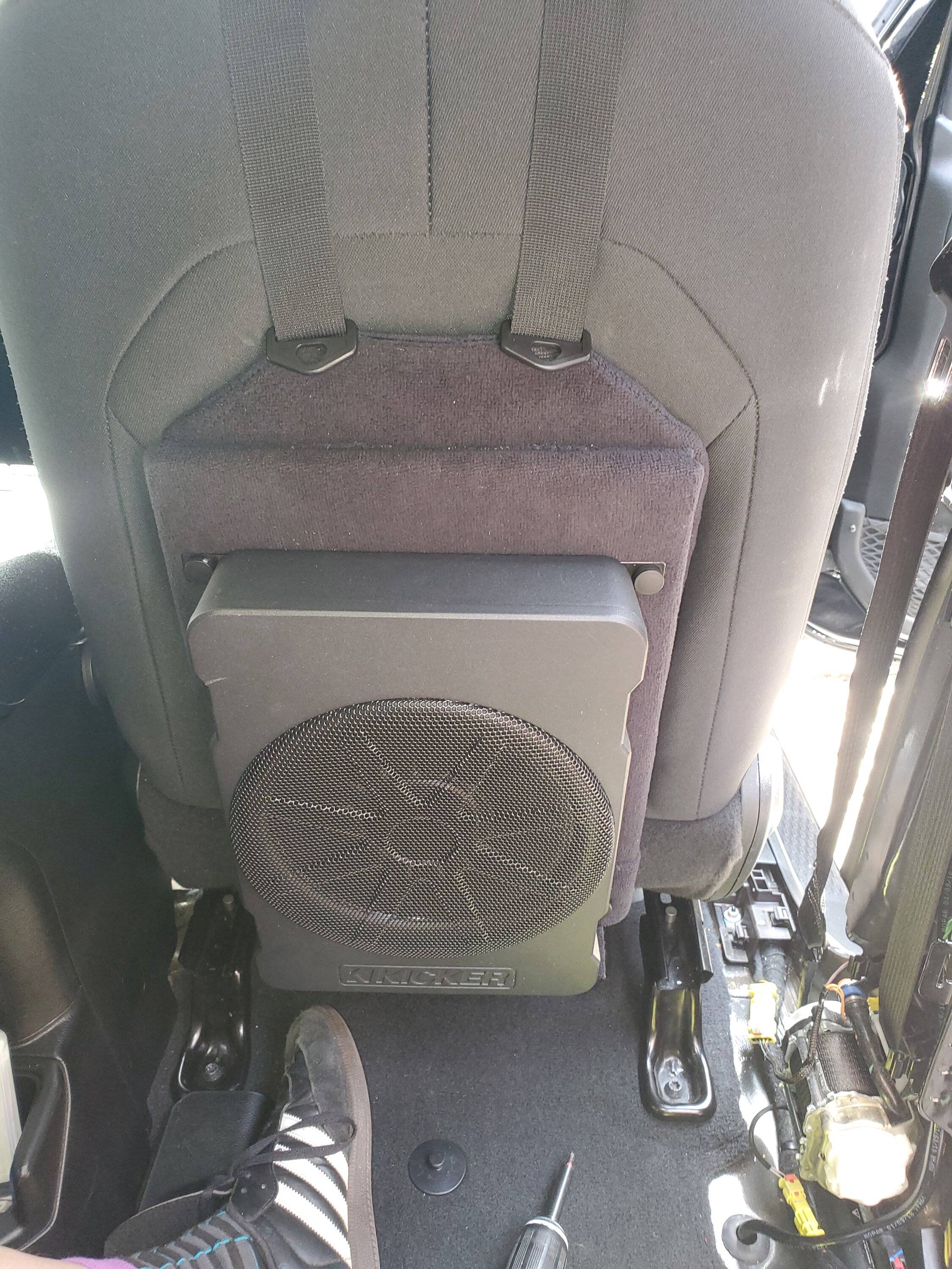 Jeep Wrangler JL Simple Subwoofer Upgrade!? 20230317_110631