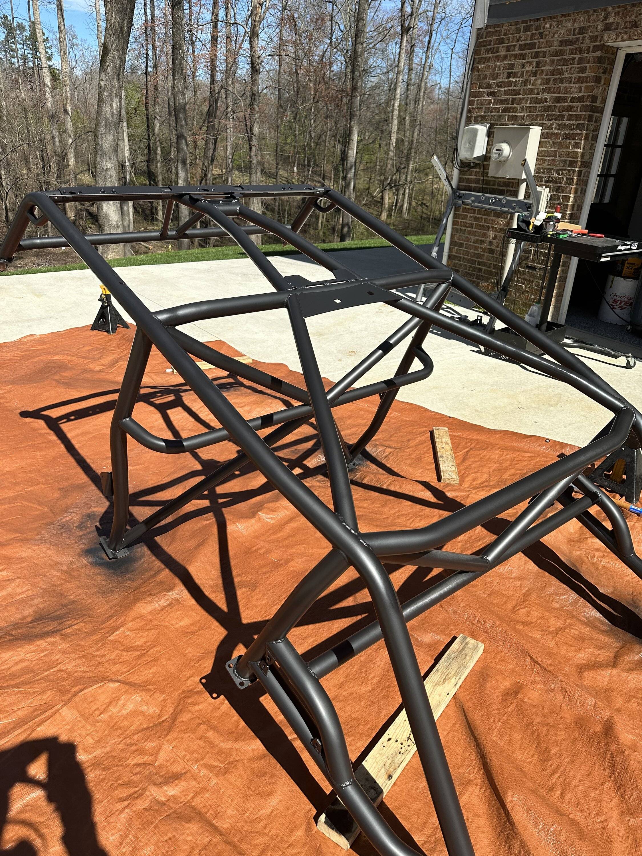 Jeep Wrangler JL GenRight Roll Cage Install 5FF37F5F-AC5D-4521-BCA8-CDF7C74638FC