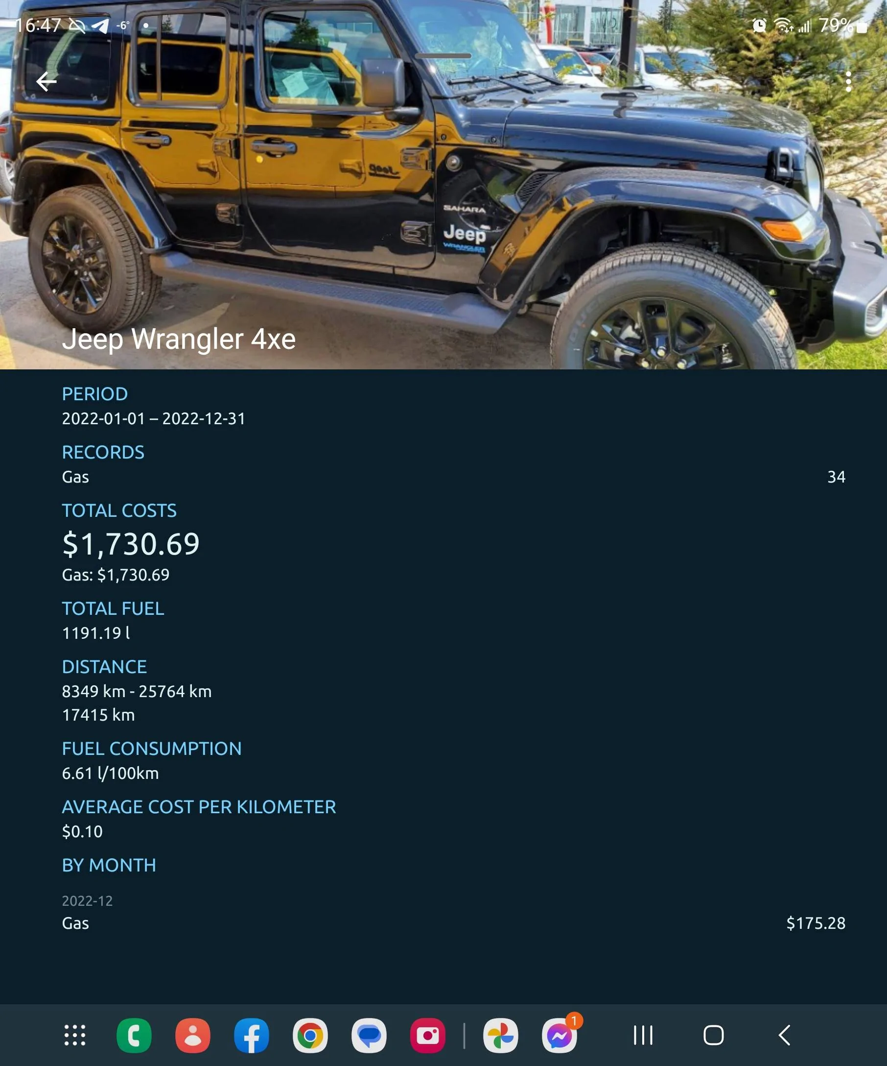 Jeep Wrangler JL Has anyone escaped FORM? Screenshot_20230209_164758_Fuelio