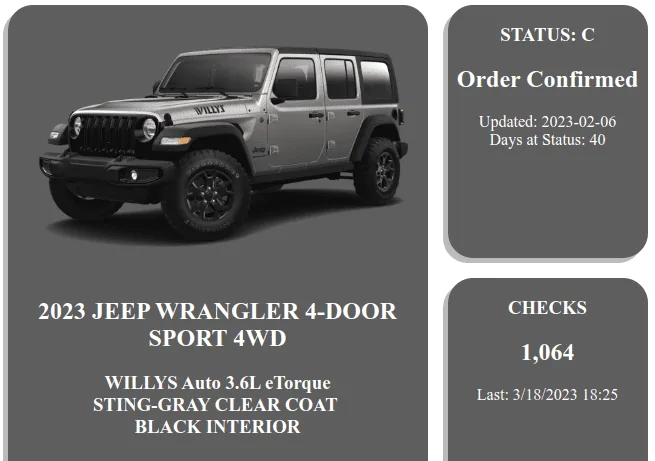 Jeep Wrangler JL 2023 Orders - Check in here 1679180072067