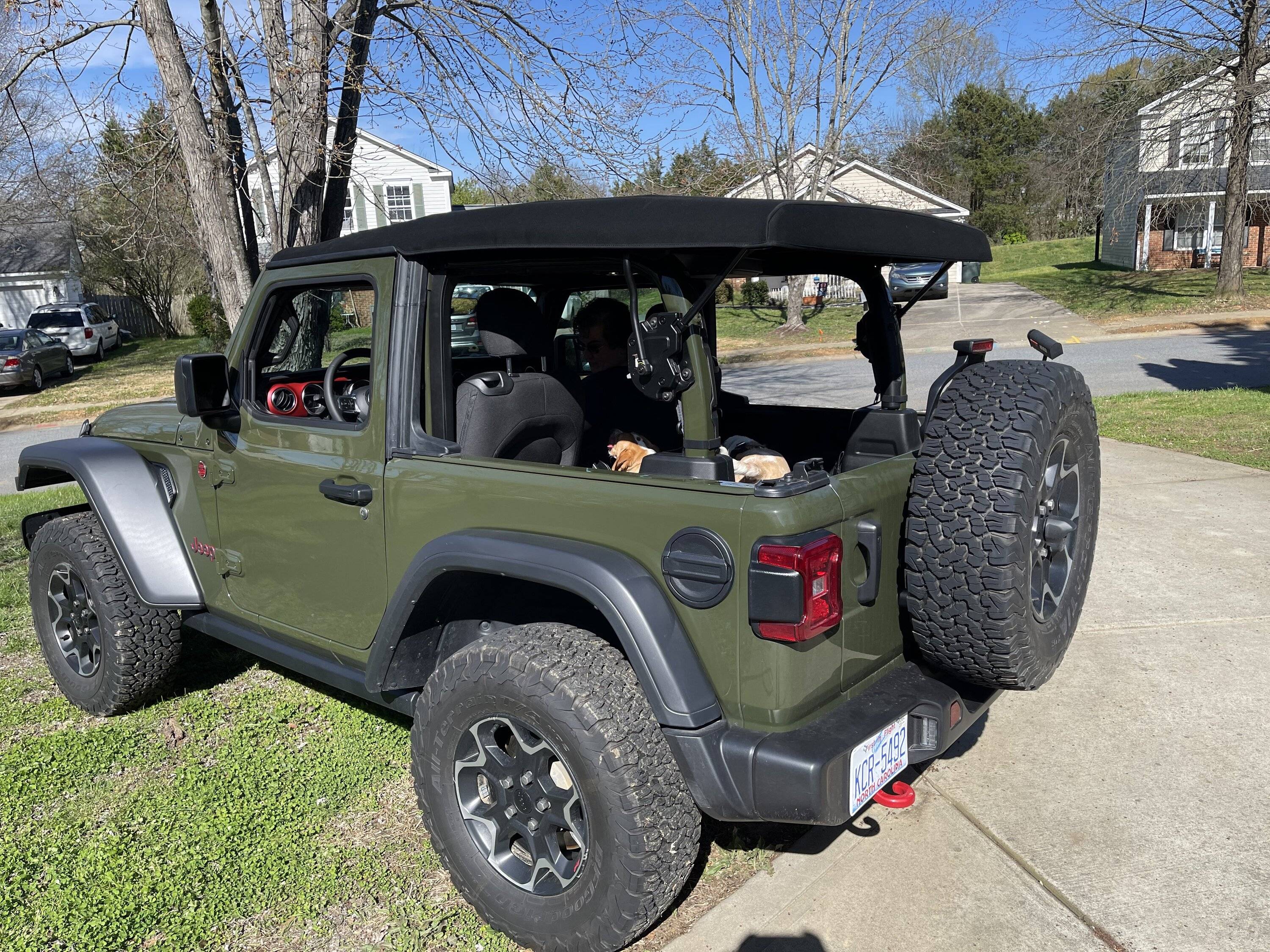 Jeep Wrangler JL DIY 2 Door Storage Plate System Ride