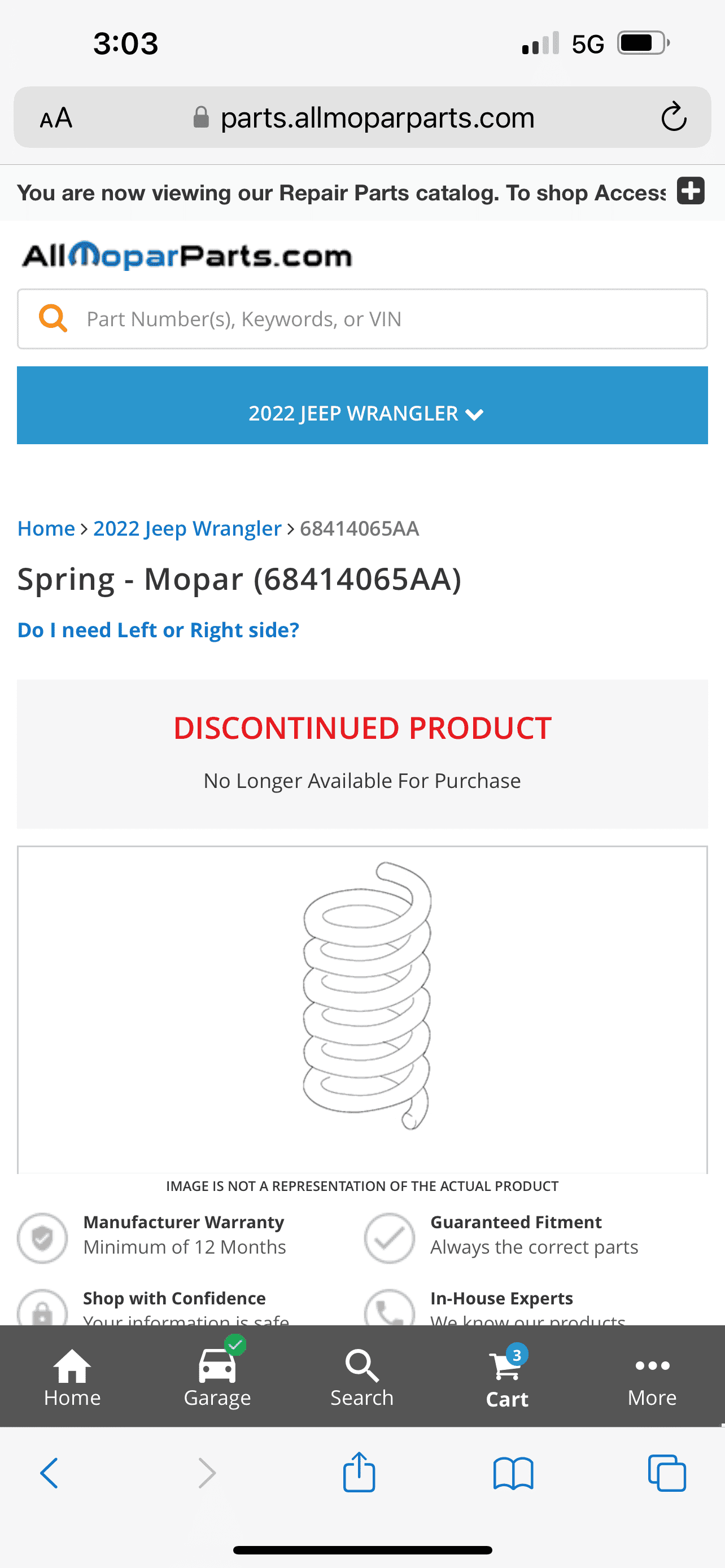 Jeep Wrangler JL Mopar lift components not available individually? 7C25FB90-BA62-40BF-9DCC-D16EB53C88C3