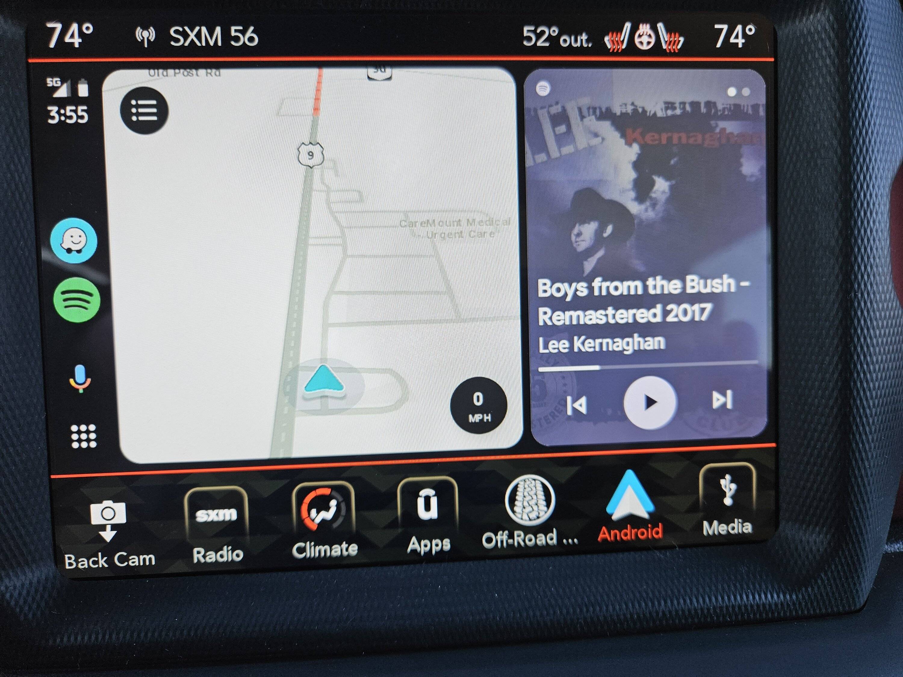 Jeep Wrangler JL Android Auto - Smartphone App Update Related 20230320_155508