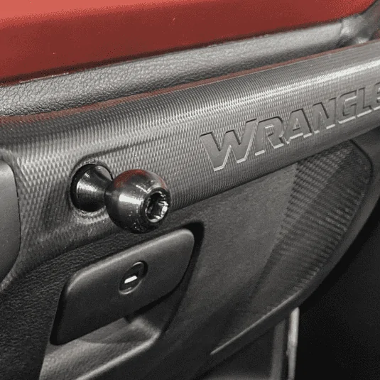 Jeep Wrangler JL I am a dinosaur bulletpoint ball mount.1