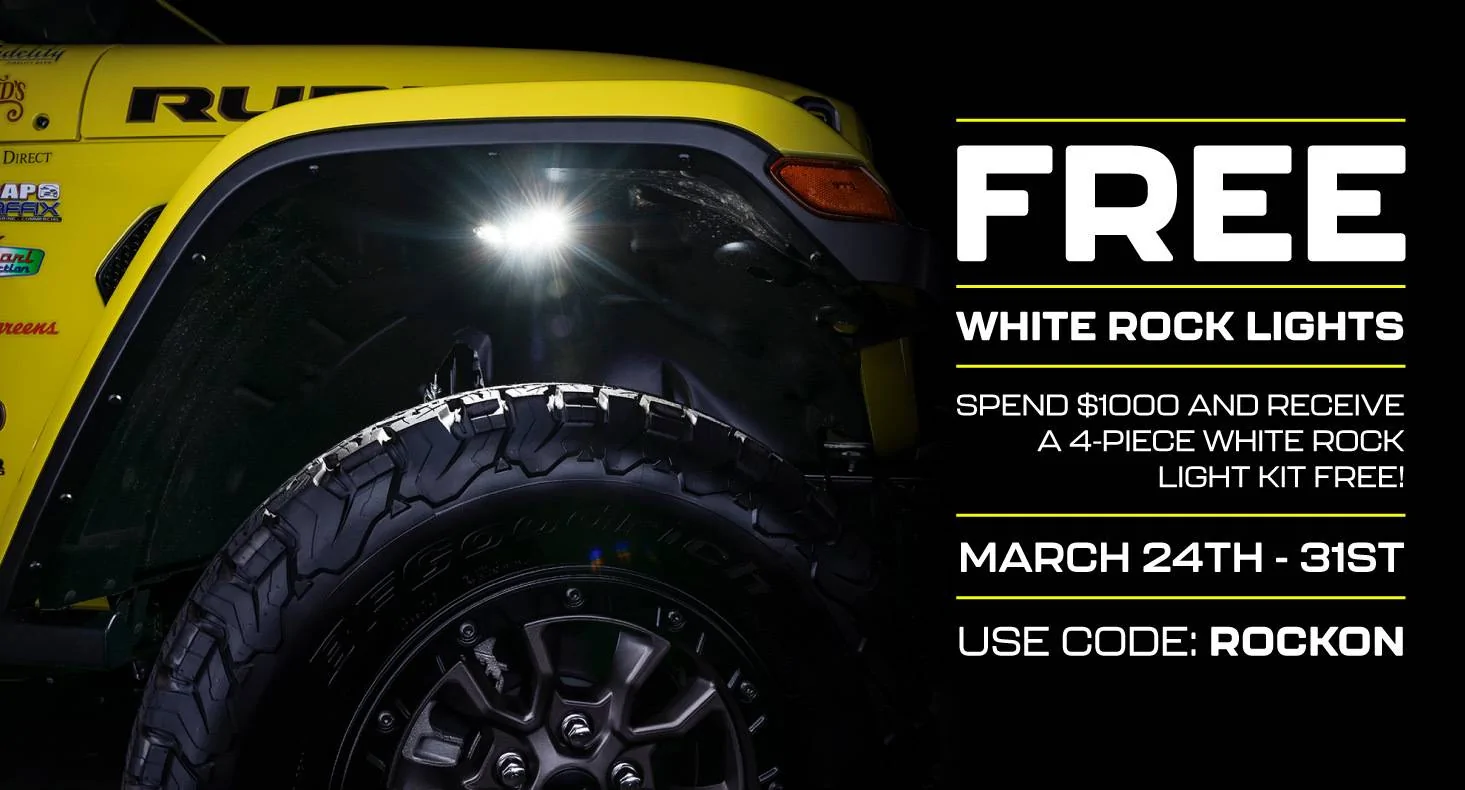 Jeep Wrangler JL EARN FREE WHITE LED ROCK LIGHTS! white-rocklight-promo-jl