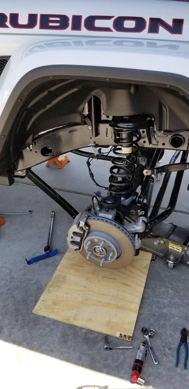 Jeep Wrangler JL Rubicon Storm Shadow Build 20180728_122002